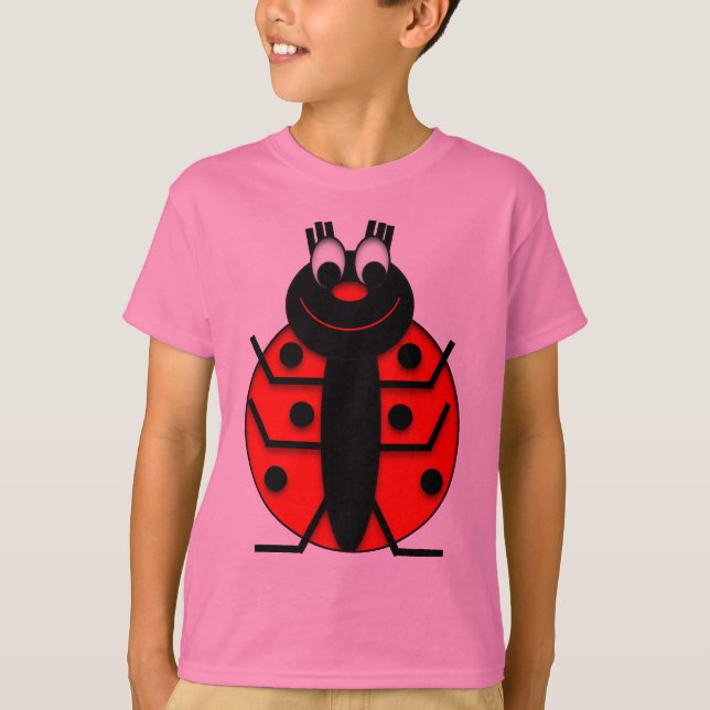 T-shirt DragonCats LIL Critters Lady Bug (Devant)