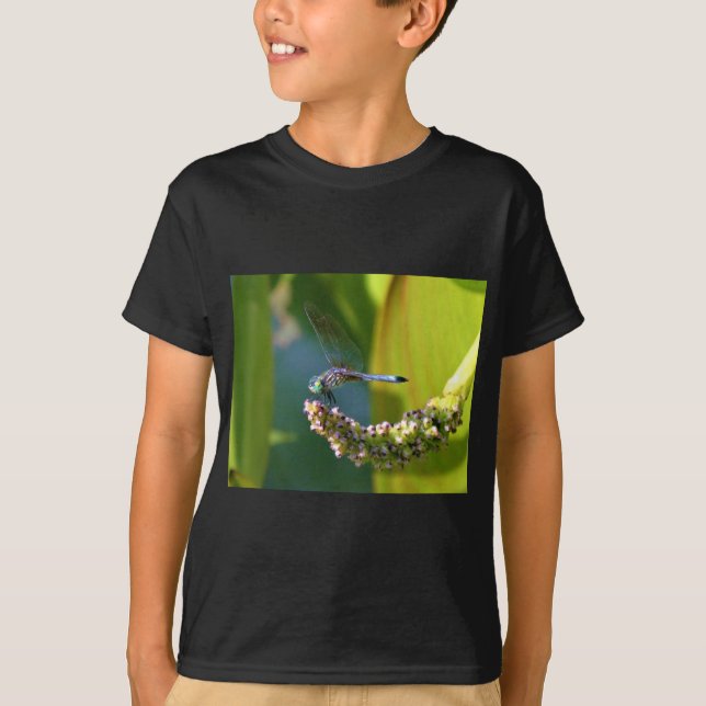 T-shirt Dragonfly aux yeux turquoises (Devant)
