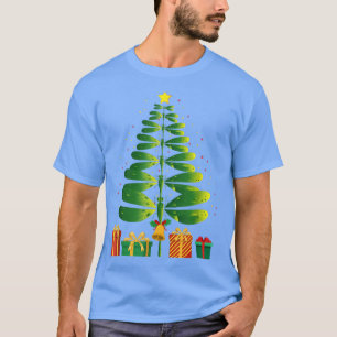 T-shirt Dragonfly Christmas Tree Fundy Xmas Entomologiste 