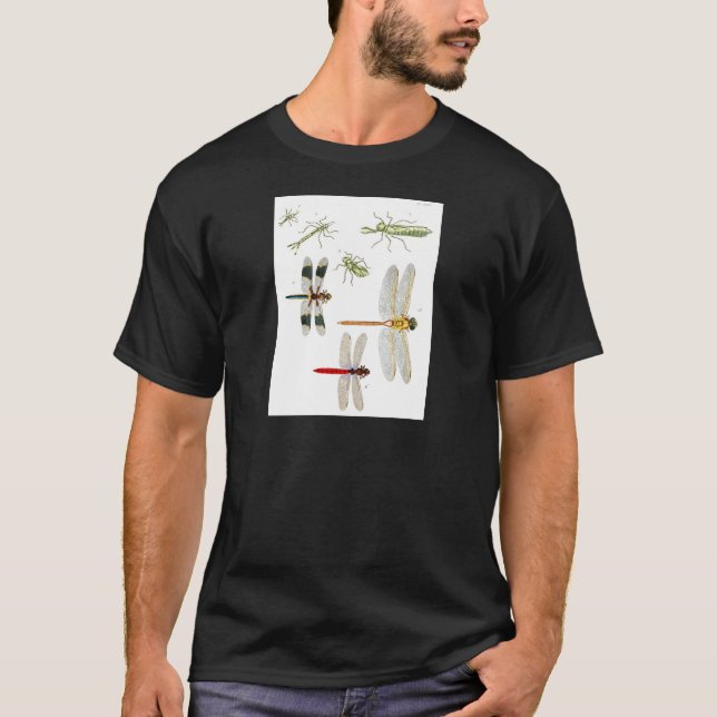 T-shirt dragonfly-clip-art-4 (Devant)