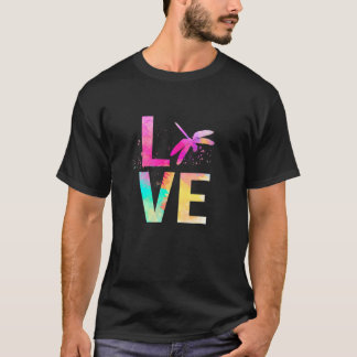 T-shirt Dragonfly Colorée Maman Dragonfly