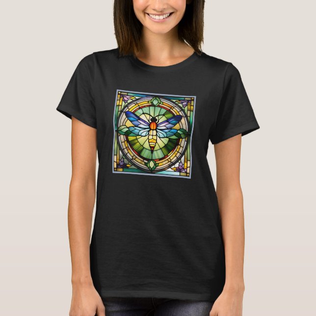 T-shirt Dragonfly en verre (Devant)