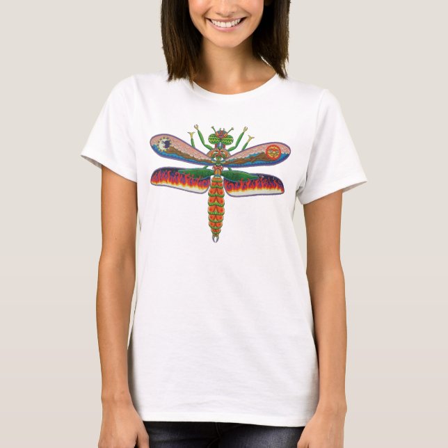 T-shirt Dragonfly/Libellule Psycho (Devant)