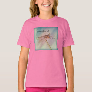 T-shirt Dragonfly Pastel Inspiration personnalisée