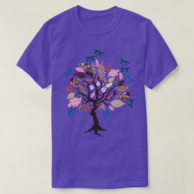 T-shirt Dragonfly Tree (Design devant)