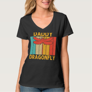 T-shirt Dragonfly vintage pour papa Grandpa Dragonfly Inse