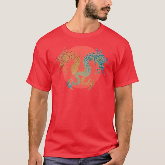 T-shirt Dragons (Devant)