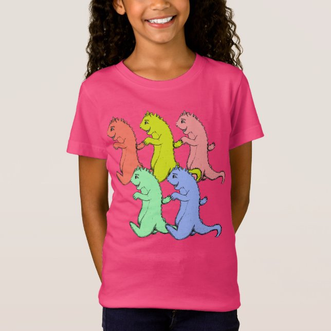 T-Shirt Dragons amicaux (Devant)
