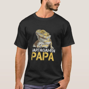 T-shirt Dragons barbus Papa Dragons barbus Supporteur Barb