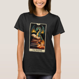T-shirt Dragons bibliophiles lisant l'amant du livre Le le