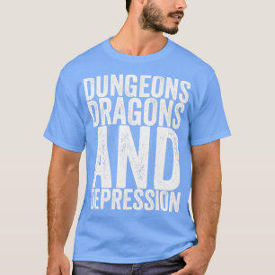 T-shirt Dragons De Donjons Et Dépression