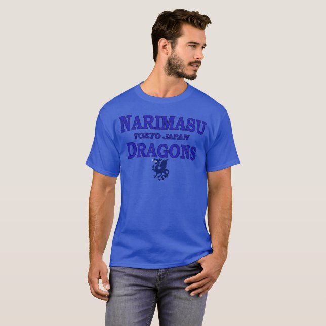 T-shirt Dragons de Narimasu Japon (Devant entier)