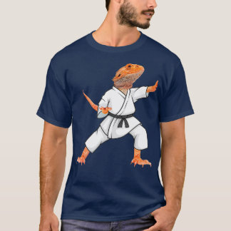 T-shirt Dragons ennuyés faisant Karate Samurai Ninja
