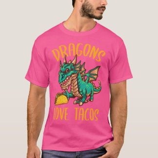 T-shirt Dragons Love Tacos
