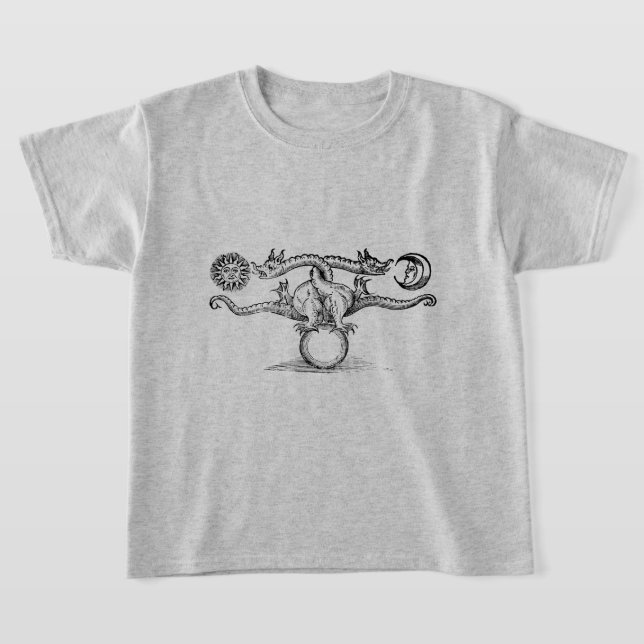 T-shirt Dragons médiévaux de Hermes (Poser)