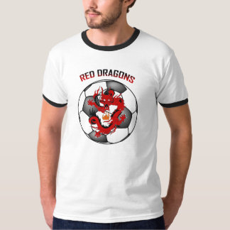T-shirt dragons rouges