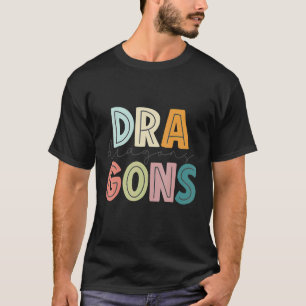 T-shirt Dragons School Sports Ventilateur Team Spirit Masc
