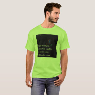 T-shirt Drake Equation drôle