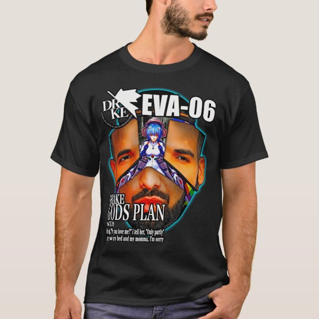 T-shirt Drake Evangelion (Devant)
