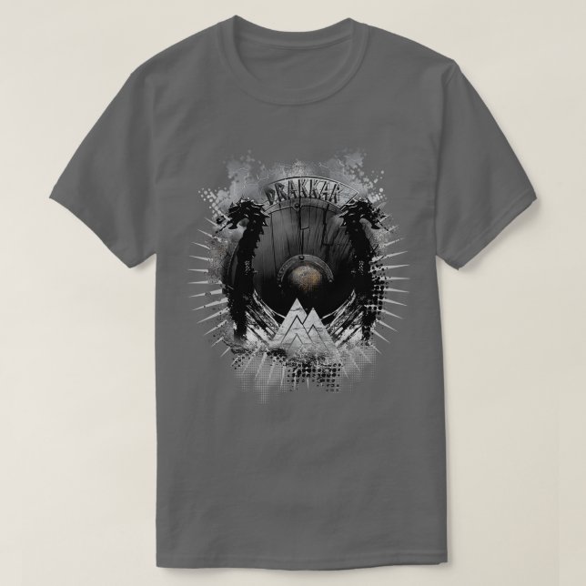 T-shirt Drakkar Viking Long Ship (Design devant)