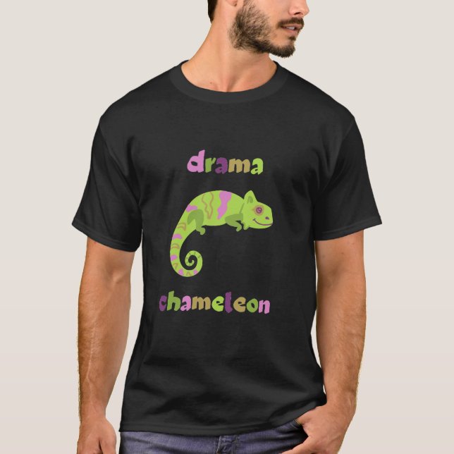 T-shirt Drama Chameleon (Devant)
