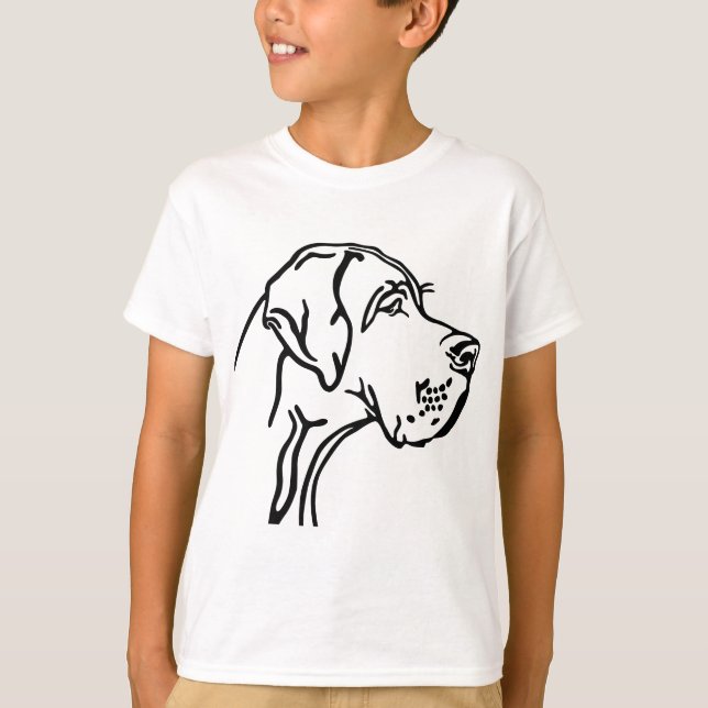 T-shirt Drame danois dessin (Devant)