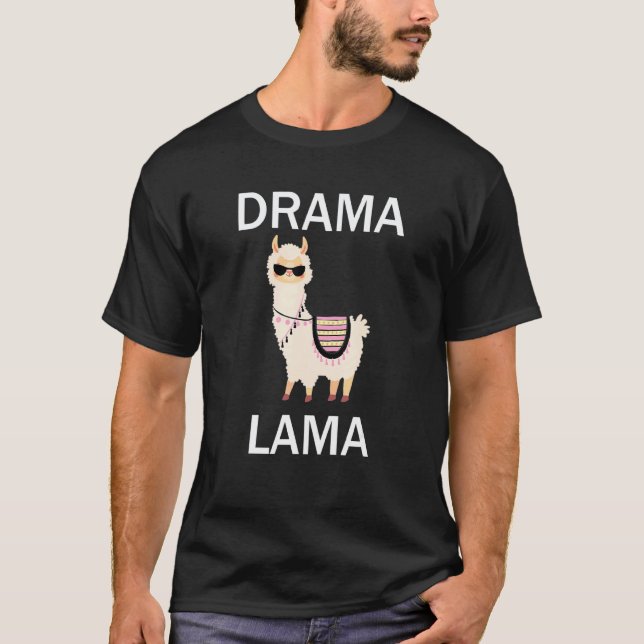 T-shirt Drame Lama (Devant)