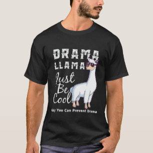 T-shirt Drame Lama Seul Vous pouvez Empêcher la citation d