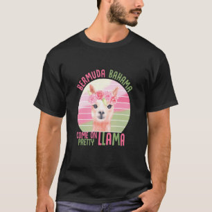 T-shirt Drame Rétro du Lama des Bermudes