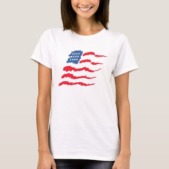 T-shirt Drapeau (Devant)