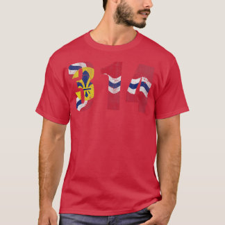 T-shirt Drapeau 314 St Louis Missouri