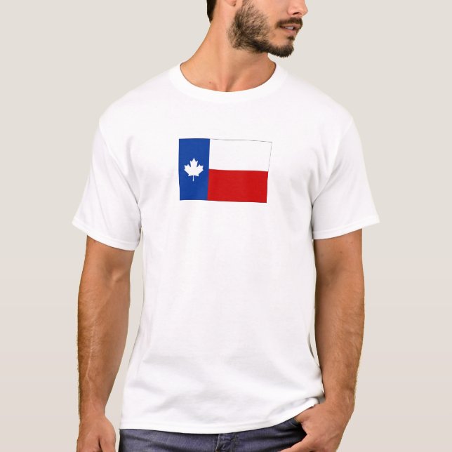 T-shirt Drapeau 4x6 de Canexan (Devant)