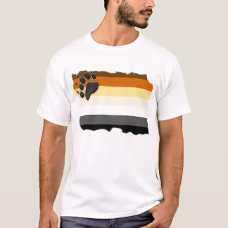 T-shirt Drapeau affligé d'ours
