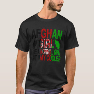 T-shirt Drapeau Afghanistan féminin afghan