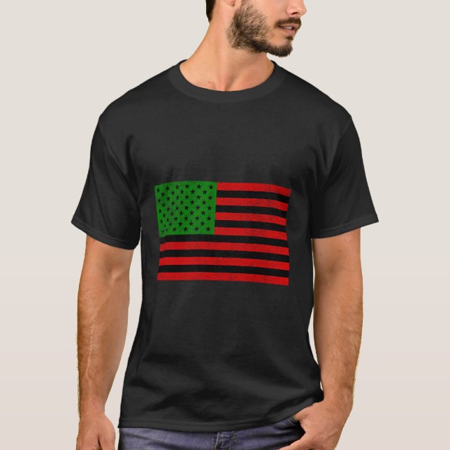 T-shirt Drapeau africain (Devant)