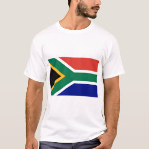 T-shirt Drapeau Afrique du Sud