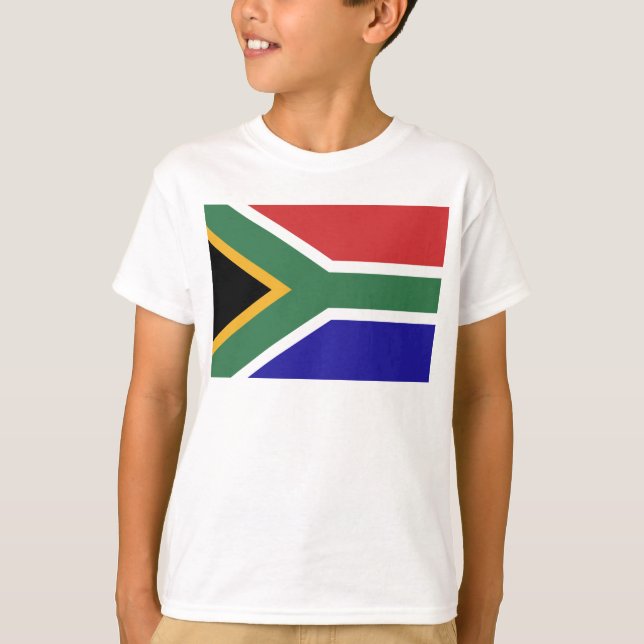 T-shirt Drapeau Afrique du Sud (Devant)