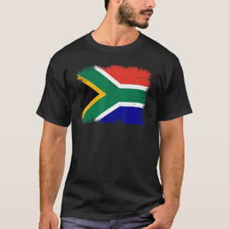 T-shirt Drapeau Afrique du Sud vintage Indépendante sud-af