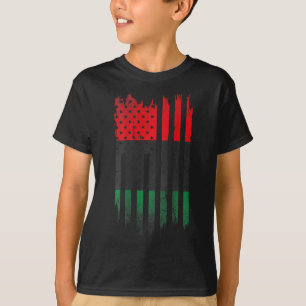 T-shirt Drapeau afro-américain 1865 Black History Pride