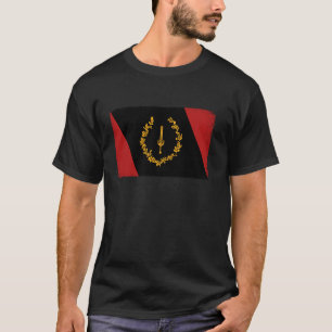 T-shirt Drapeau afro-américain du patrimoine Histoire noir