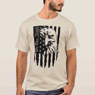 T-shirt Drapeau Aigle "Nous sommes le Peuple" Drapeau USA