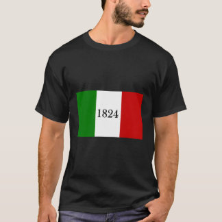 T-shirt Drapeau Alamo 1824 Indépendance de la révolution d