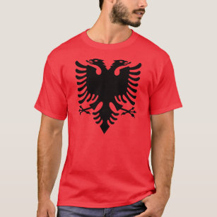 T-shirt Drapeau albanais