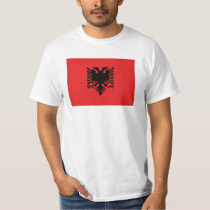T-shirt Drapeau Albanie