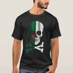 T-shirt Drapeau Algérie Drapeau Drapeau Algérie