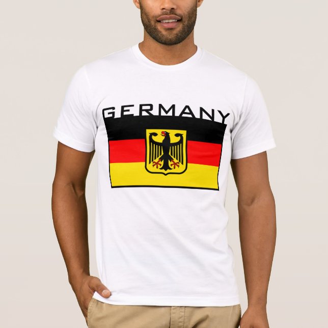 T-shirt Drapeau allemand (Devant)
