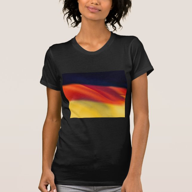 T-shirt Drapeau allemand (Devant)