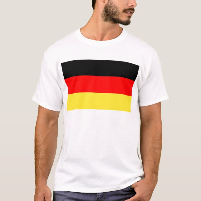 T-shirt Drapeau allemand (Devant)