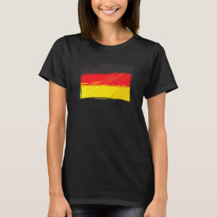 T-shirt Drapeau allemand Grunge Deutschland Allemagne