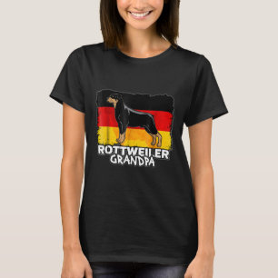 T-shirt Drapeau allemand pour chien grand-père